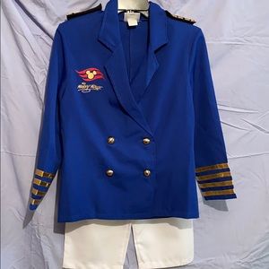 Disney Cruise Line Mickey Captain Costume